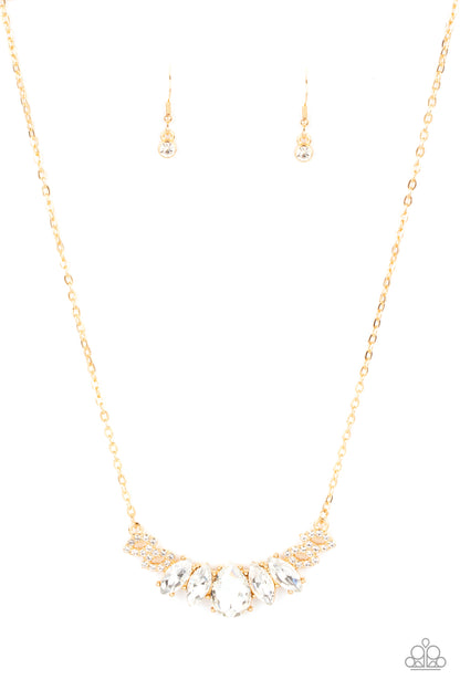 Bride-to-BEAM Gold Necklace - Paparazzi Accessories
