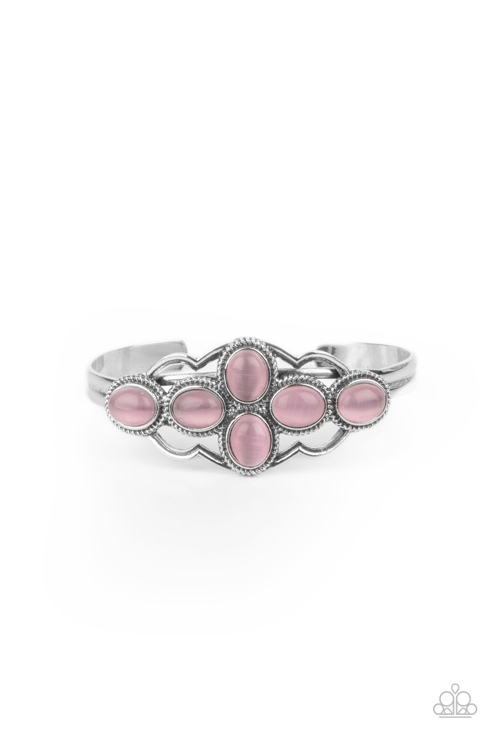 Color Me Celestial Pink Cuff Bracelet - Paparazzi Accessories