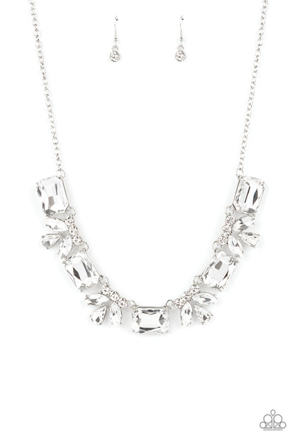 Long Live Sparkle White Necklace - Paparazzi Accessories
