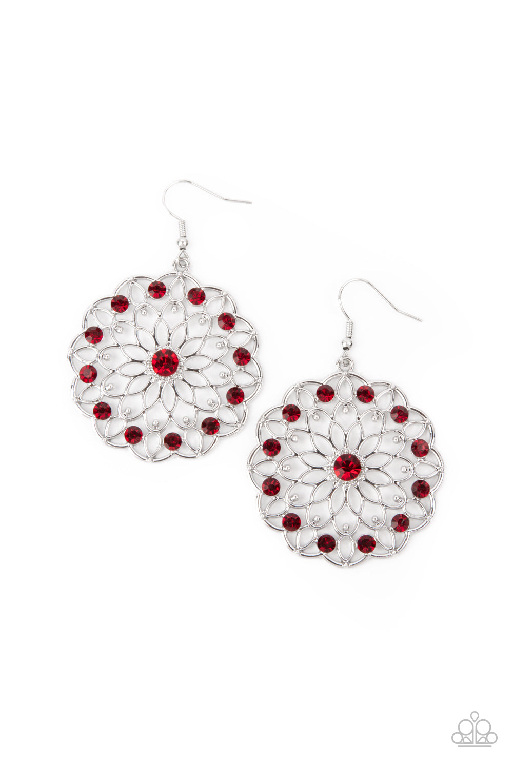 Posy Proposal Red Earring - Paparazzi Accessories