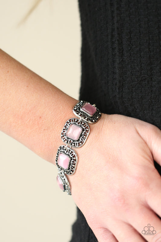 Dreamy Destinations Pink Bracelet - Paparazzi Accessories