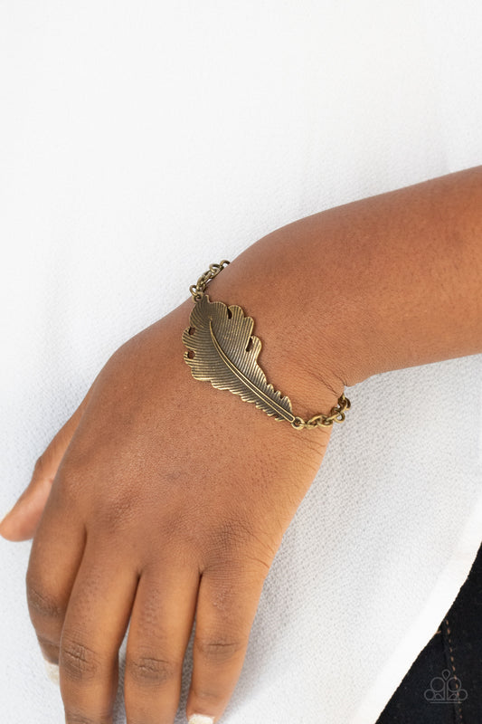 Rustic Roost Brass Bracelet - Paparazzi Accessories