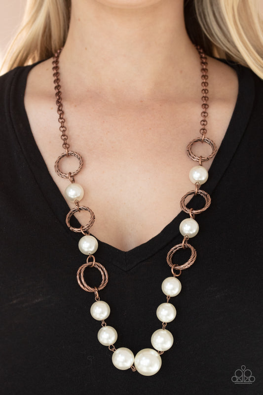 COUNTESS Me In Copper Necklace - Paparazzi Accessories
