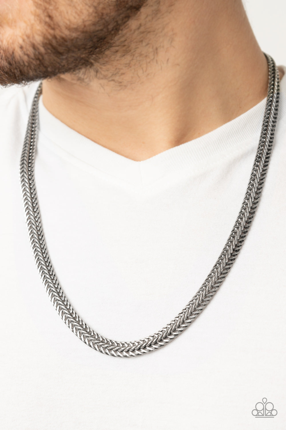 Extra Extraordinary Silver Urban Necklace & Bracelet Set