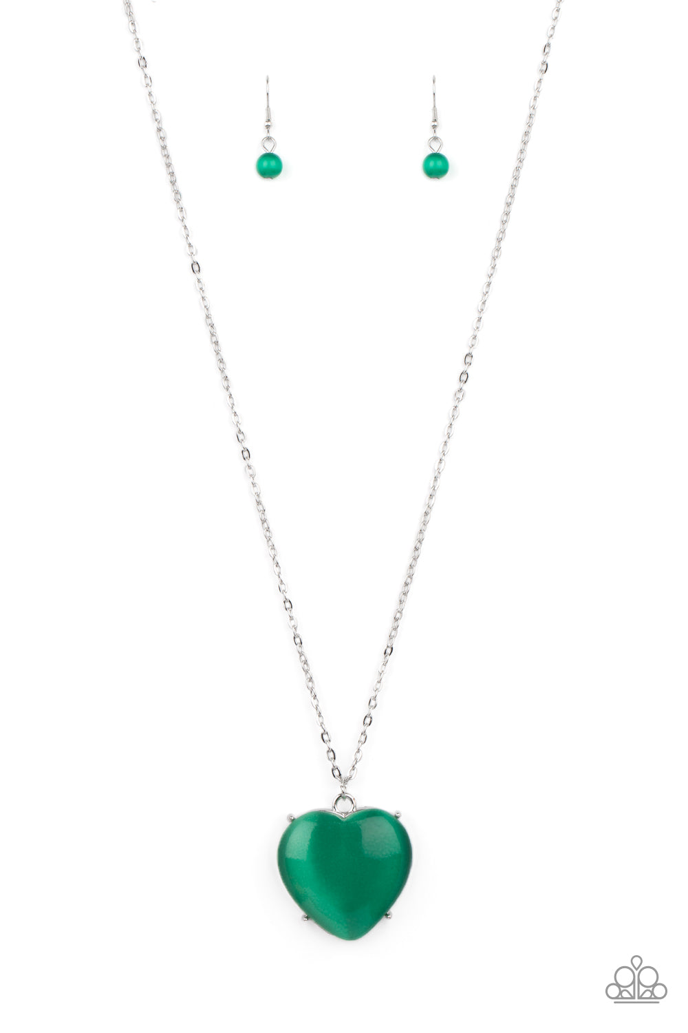 Heart Shaped Emerald Necklace in 14K Gold | Chordia Jewels