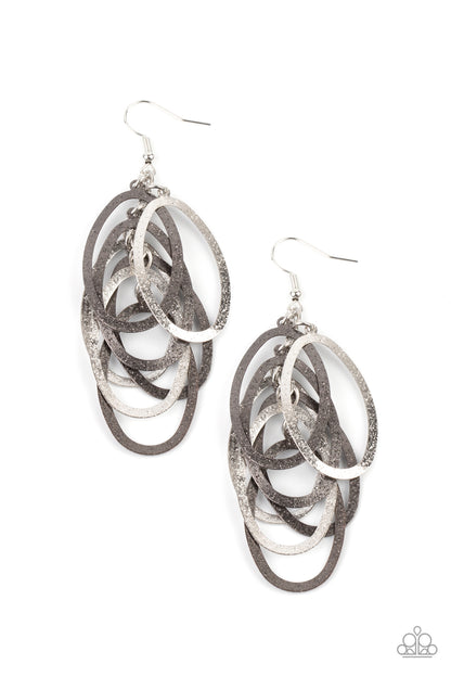 Mind OVAL Matter Multi Earring - Paparazzi Accessories (TF)