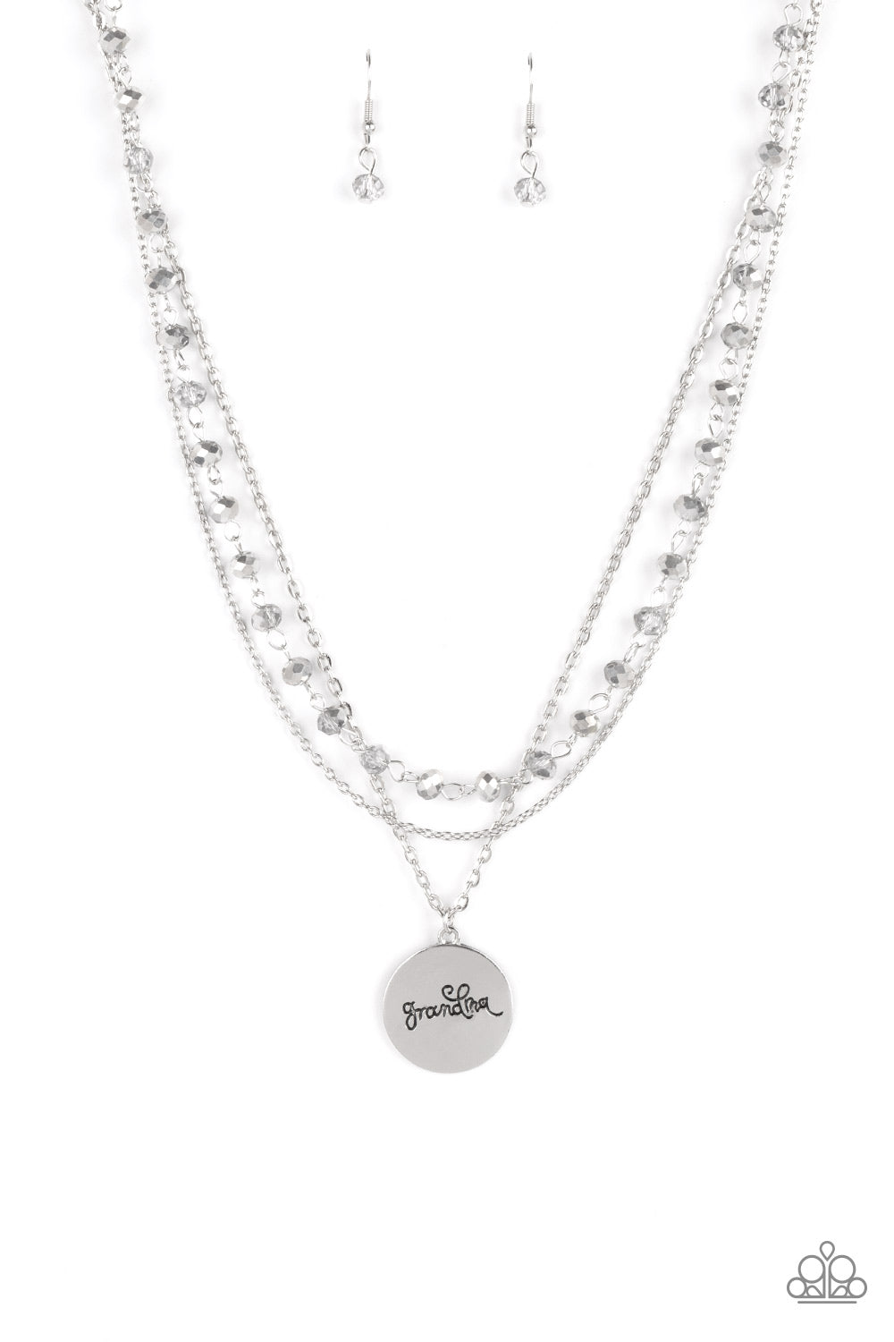 Promoted to Grandma Silver Chain Necklace $5