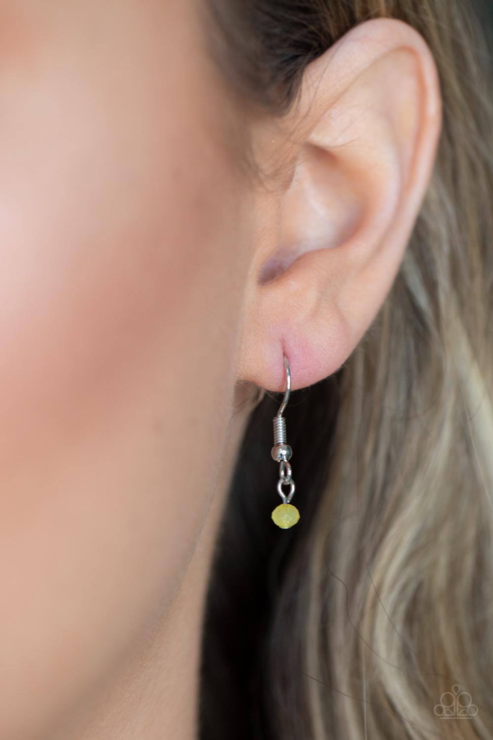 Frond Fantasy Yellow Necklace - Paparazzi Accessories