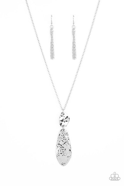 Artisan Abode Silver Necklace - Paparazzi Accessories