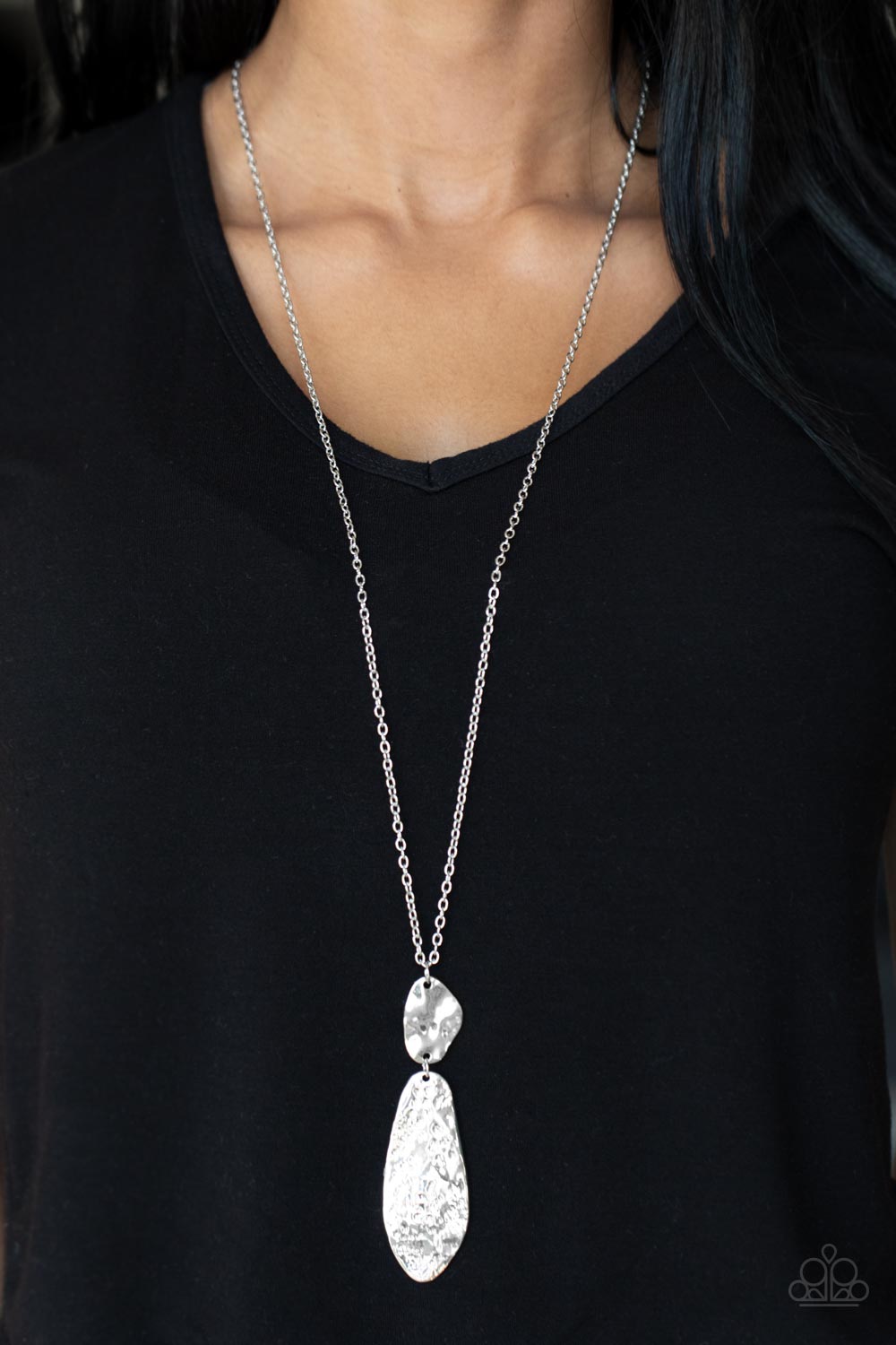 Artisan Abode Silver Necklace - Paparazzi Accessories