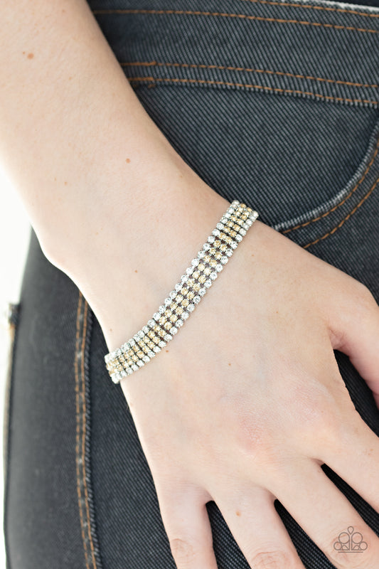 Color Me Couture Brown Bracelet - Paparazzi Accessories