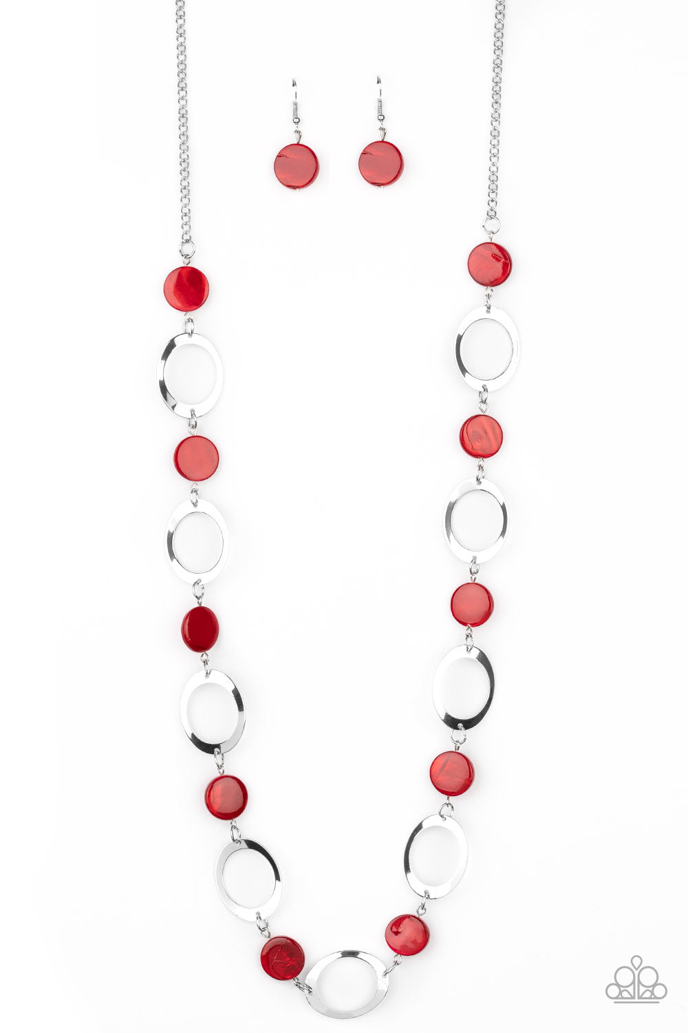 SHELL Your Soul Red Necklace - Paparazzi Accessories