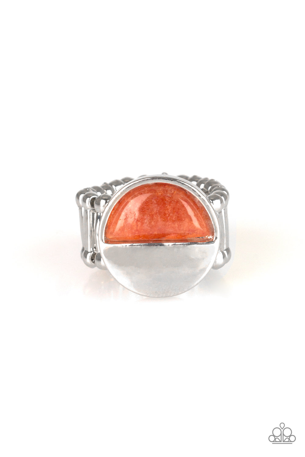 Stone Seeker Orange Stone Ring - Paparazzi Accessories