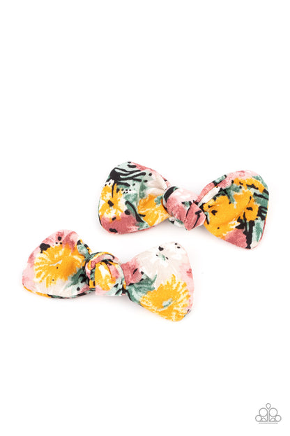 Pastime Picnic Multi Bow Hair Clip - Paparazzi Accessories