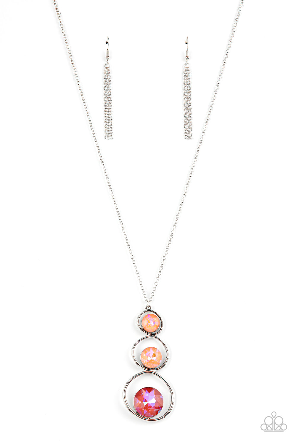 Celestial Courtier Orange Necklace - Paparazzi Accessories (TF)