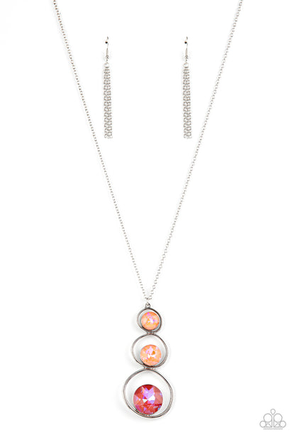 Celestial Courtier Orange Necklace - Paparazzi Accessories (TF)