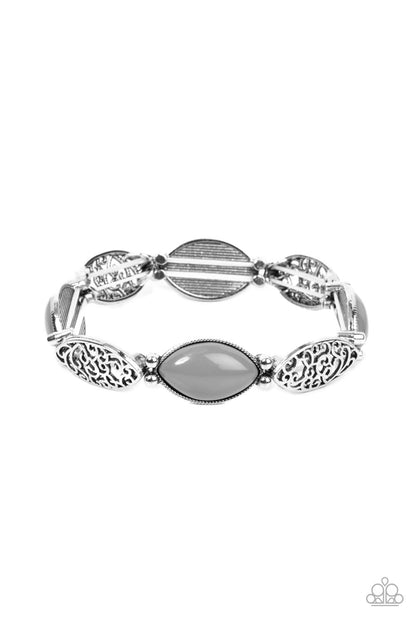 Garden Rendezvous Silver Bracelet - Paparazzi Accessories