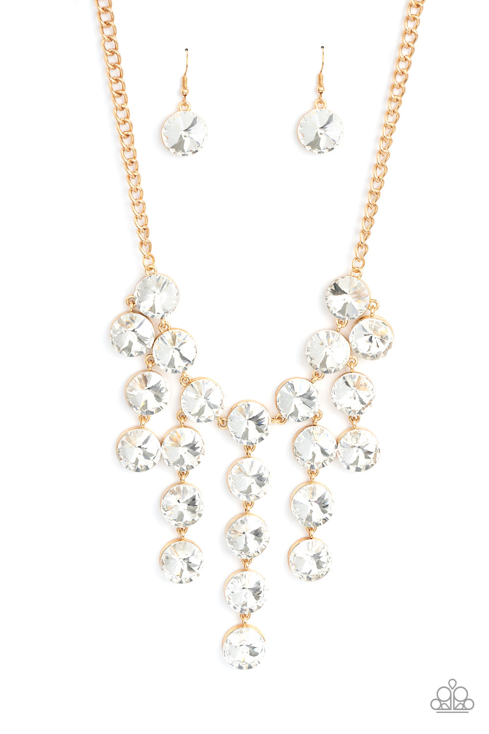 Spotlight Stunner Gold Necklace - Paparazzi Accessories