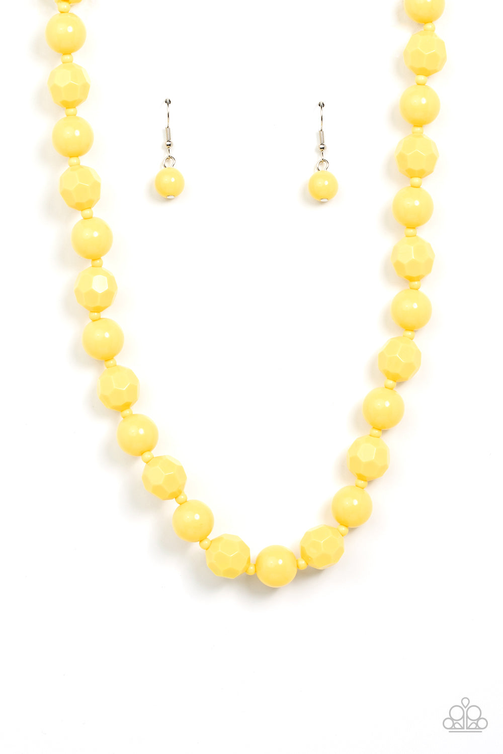 PAPARAZZI SUMMER SOLO - YELLOW NECKLACE – Bee's Bling Bash