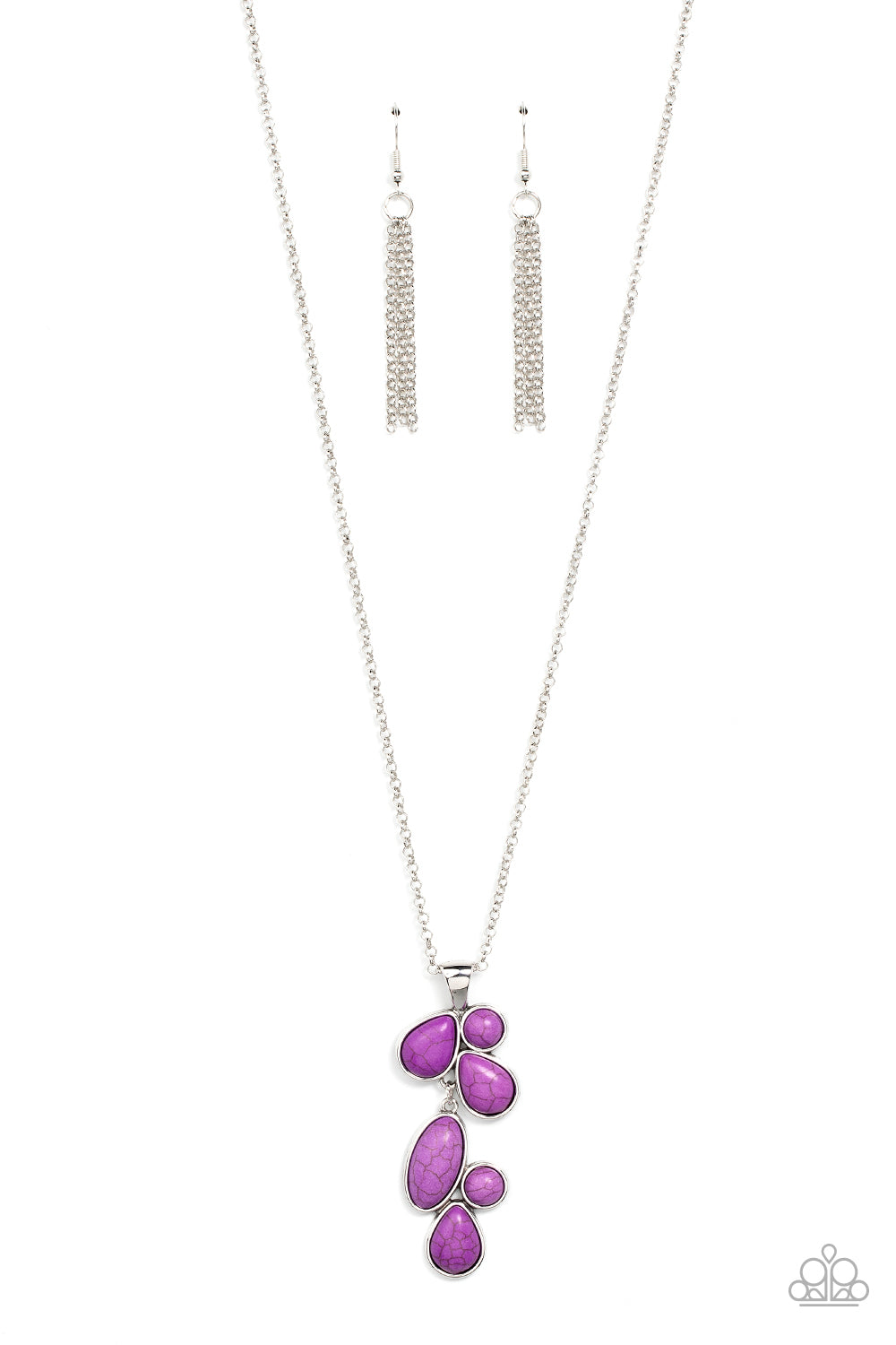 Wild Bunch Flair Purple Necklace - Paparazzi Accessories