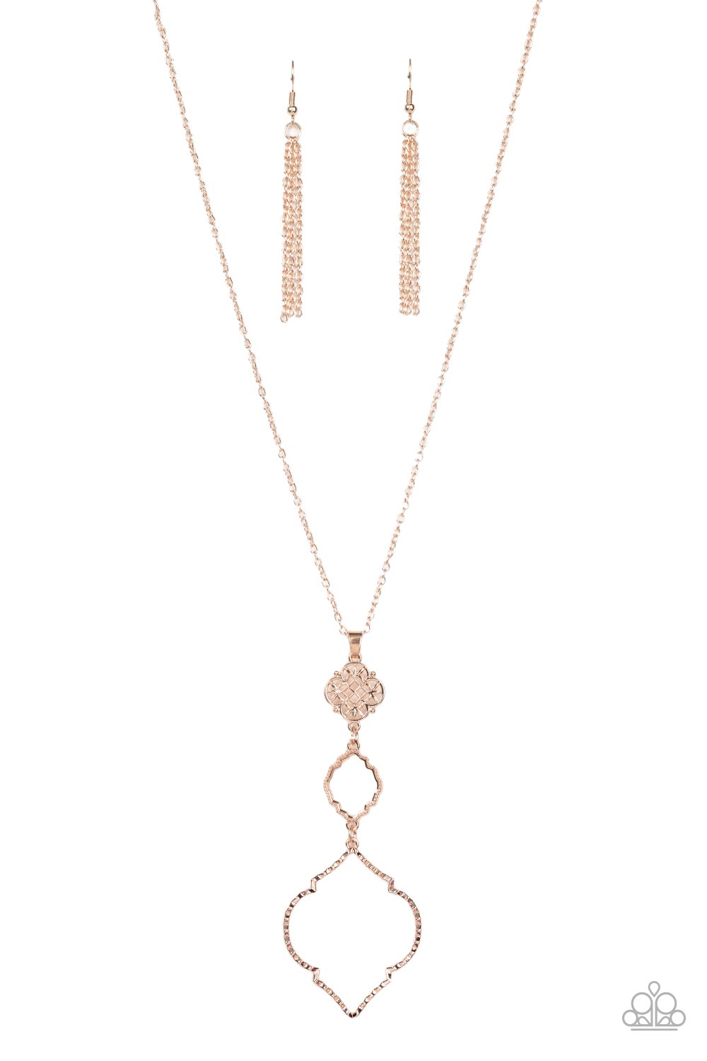 Marrakesh Mystery Rose Gold Necklace - Paparazzi Accessories (TF)