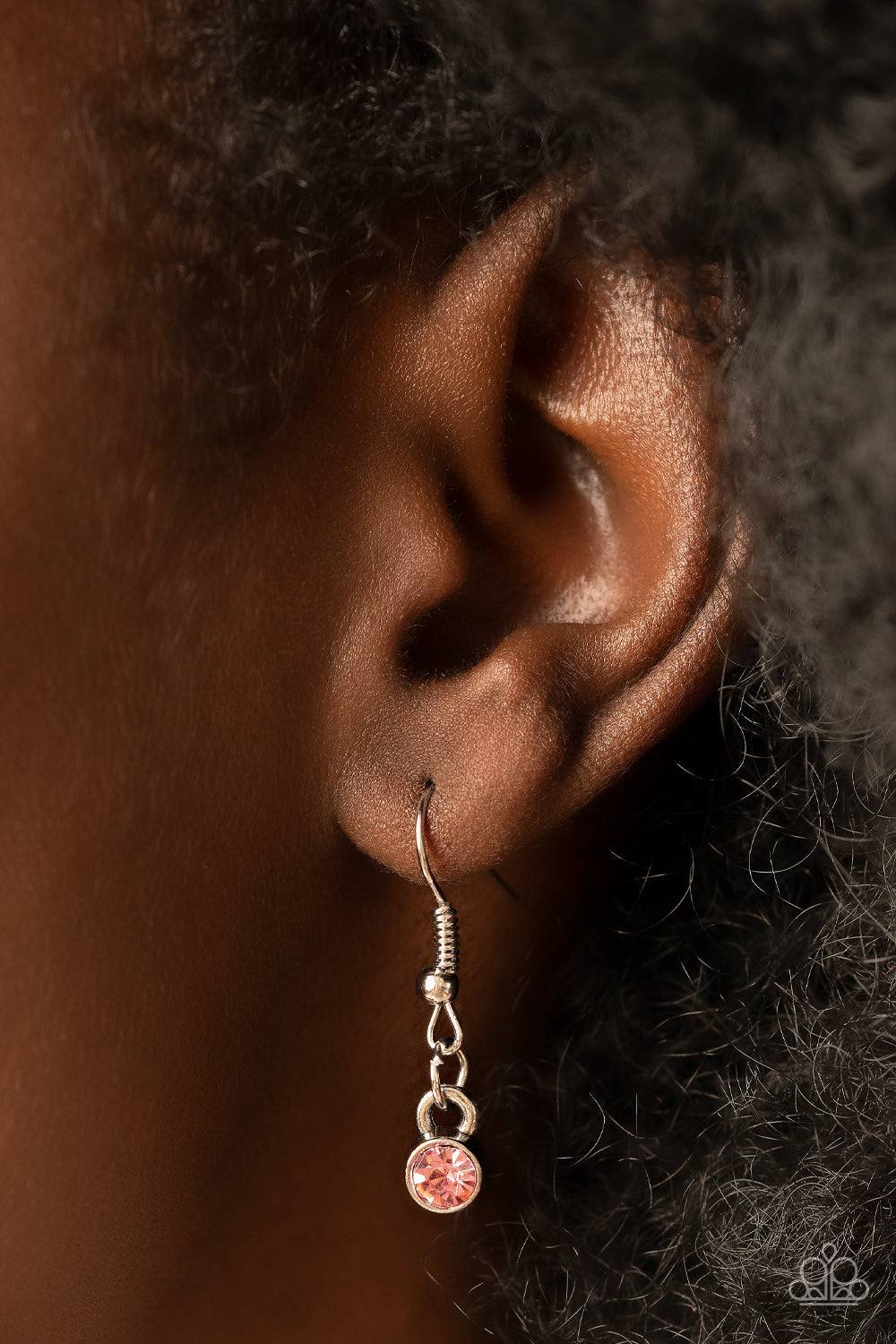 TIMELESS Traveler Pink Necklace - Paparazzi Accessories  Glittery pink rhinestones are sprinkled across a silver floral frame, creating a timeless pendant at the bottom of a dainty silver chain that has been enhanced with matching pink rhinestone embellished frames. Features an adjustable clasp closure.  Sold as one individual necklace. Includes one pair of matching earrings.