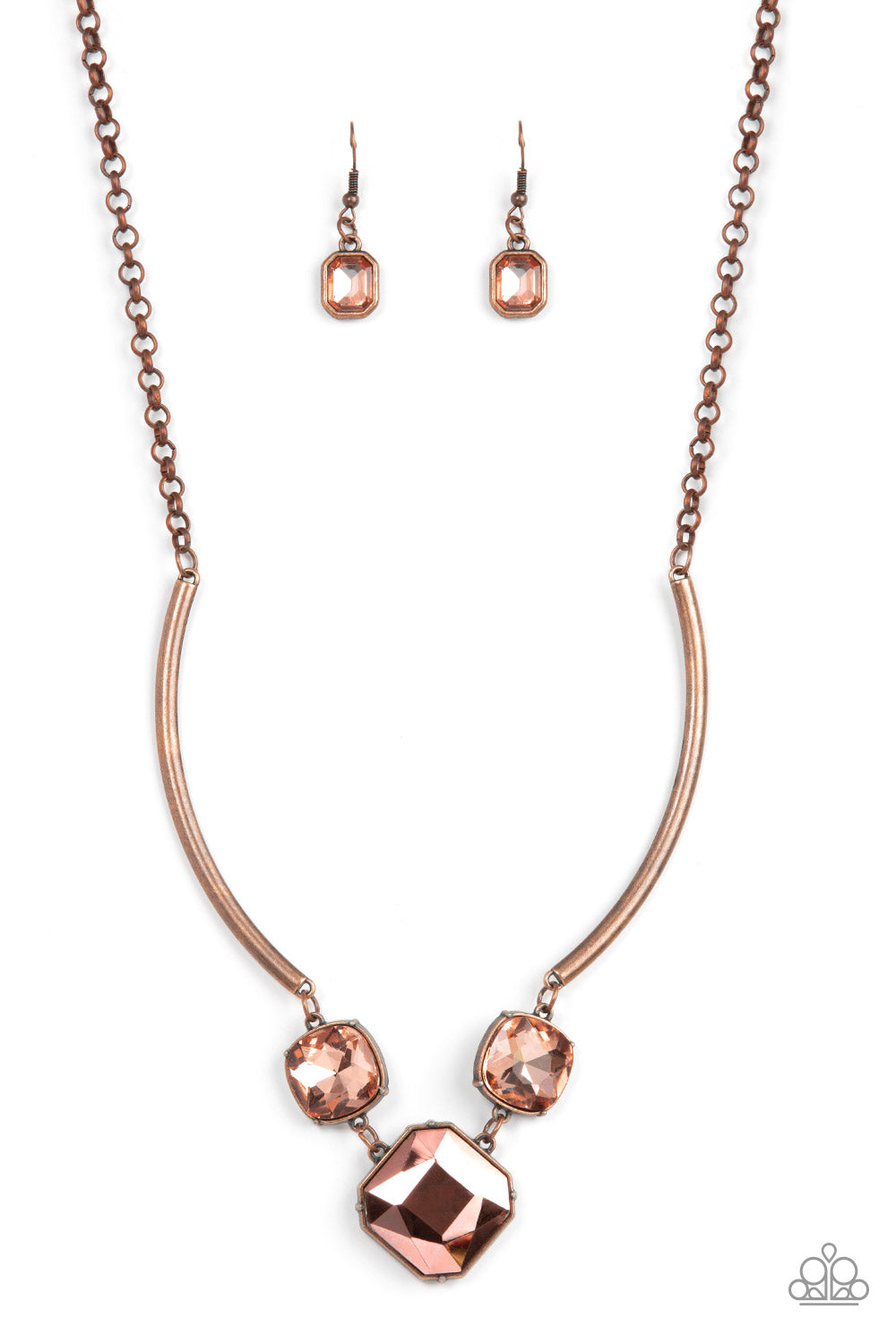 Divine IRIDESCENCE Copper Necklace - Paparazzi Accessories