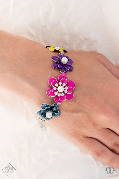 Glimpses of Malibu Multi Flower Complete Trend Blend Fashion Fix Set (September 2022) - Paparazzi Accessories