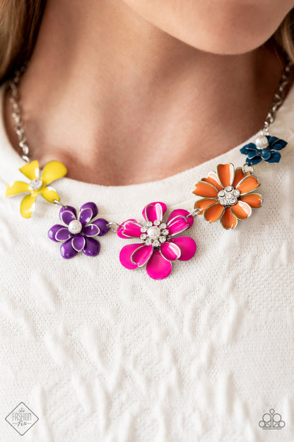Glimpses of Malibu Multi Flower Complete Trend Blend Fashion Fix Set (September 2022) - Paparazzi Accessories
