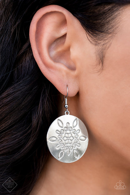 Earring: "Tidal Taste - Silver" (P5BA-SVXX-166KG)