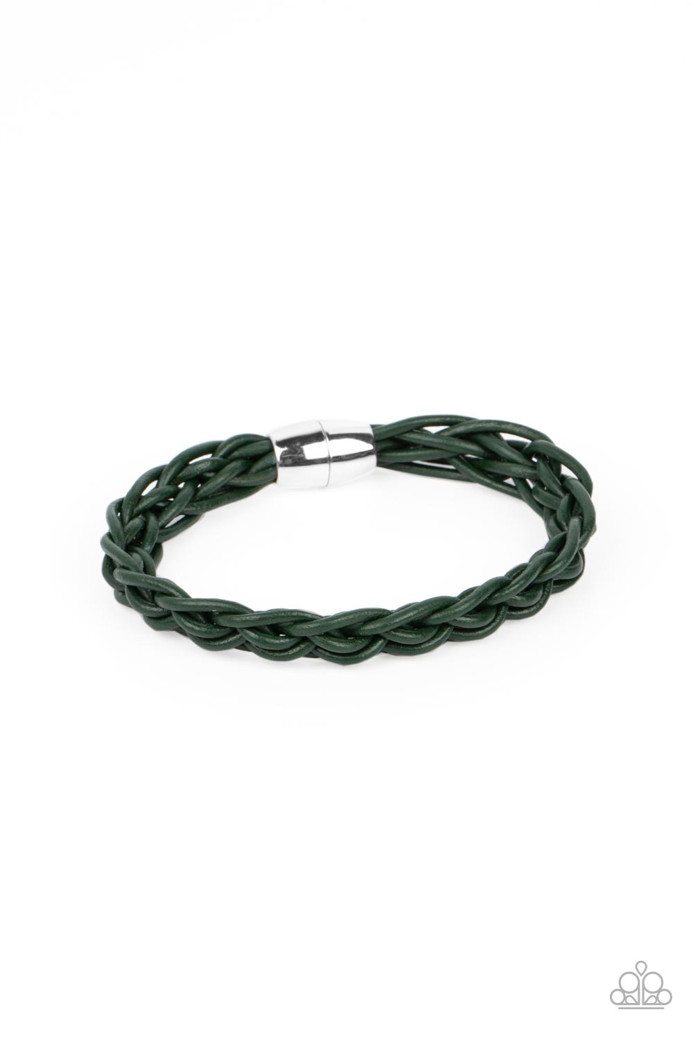 Cattle Ranch Green Magnetic Bracelet - Paparazzi Accessories