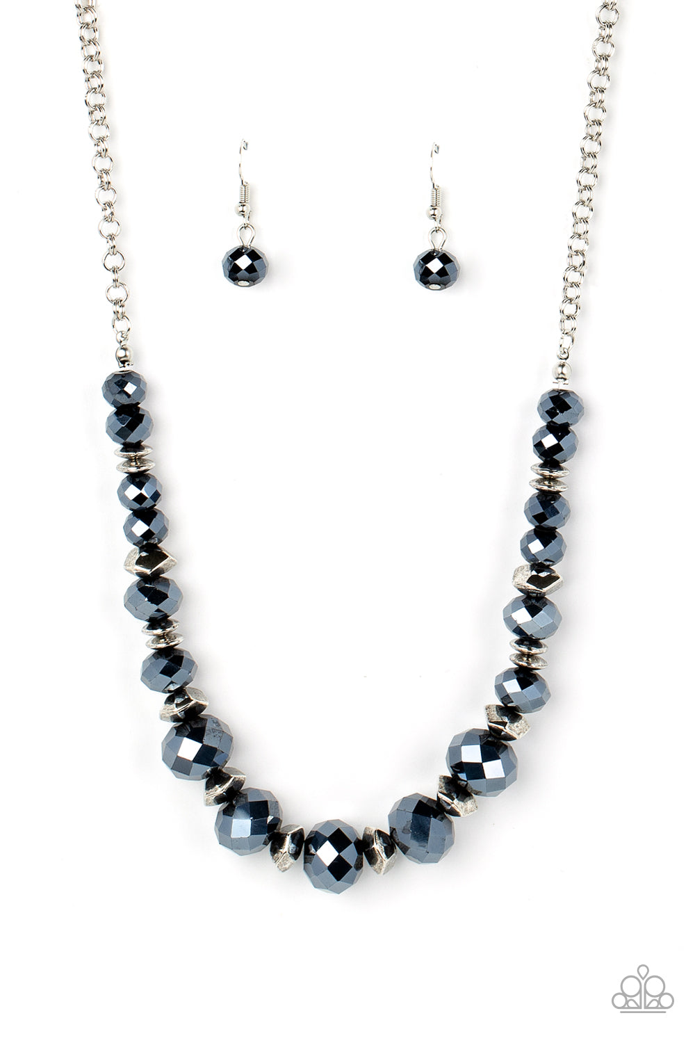 Cosmic Cadence Blue Necklace & Bracelet Set - Paparazzi Accessories