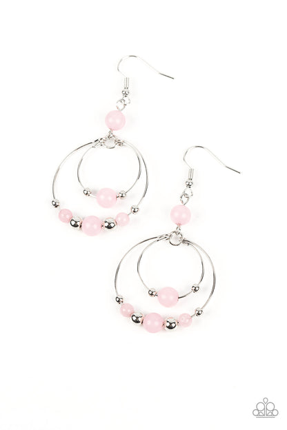 Eco Eden Pink Earring - Paparazzi Accessories