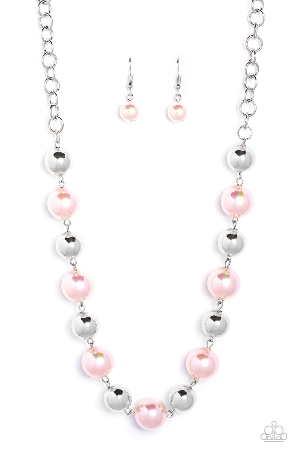 Dreamscape Escape Pink Necklace & Bracelet Set - Paparazzi Accessories