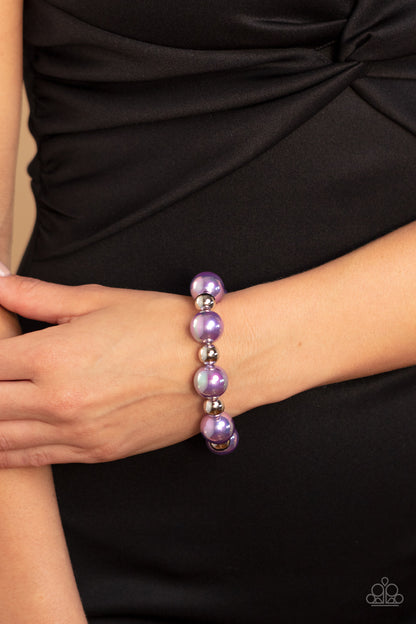 Dreamscape Escape Purple Necklace & Bracelet Set - Paparazzi Accessories
