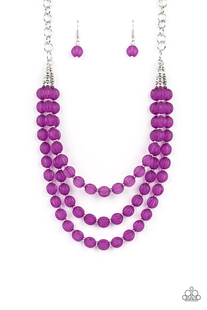 Summer Surprise Purple Necklace - Paparazzi Accessories