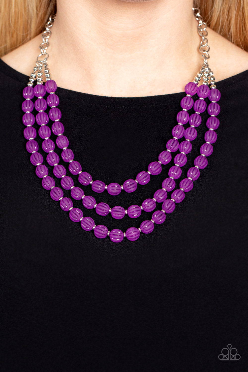 Summer Surprise Purple Necklace - Paparazzi Accessories