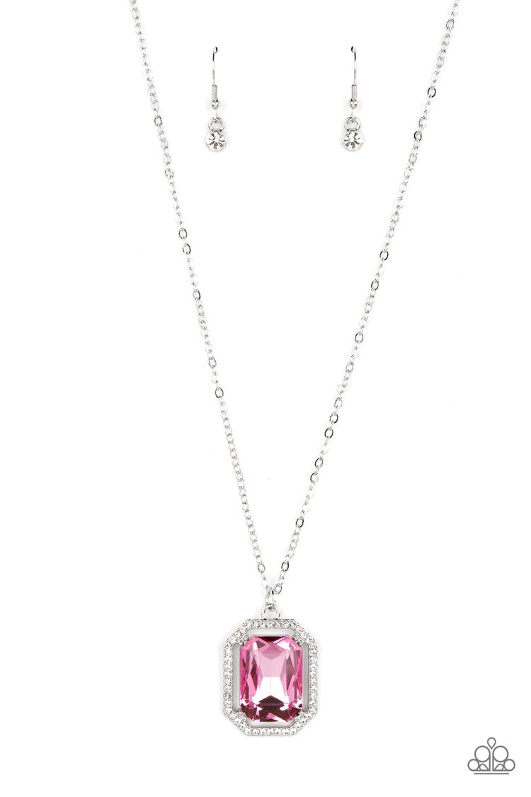Galloping Gala Pink Necklace - Paparazzi Accessories