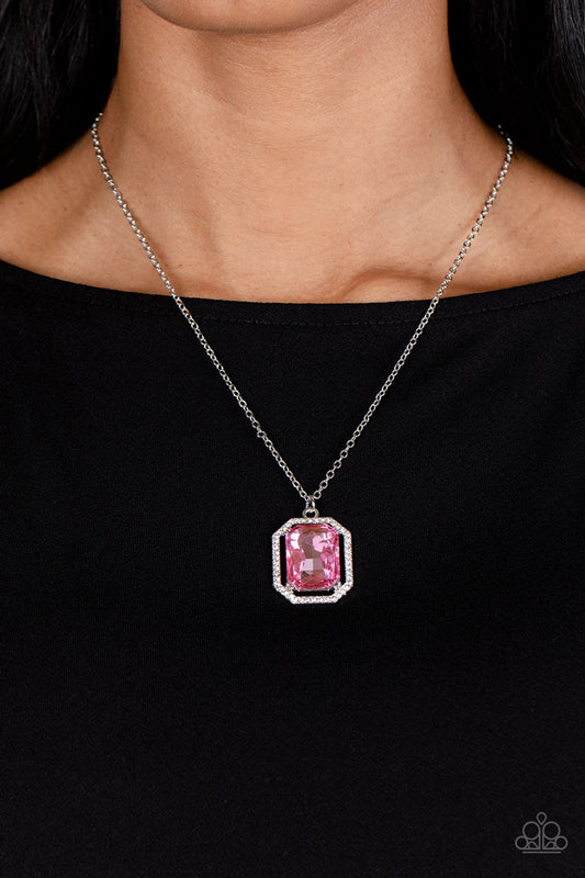 Galloping Gala Pink Necklace - Paparazzi Accessories