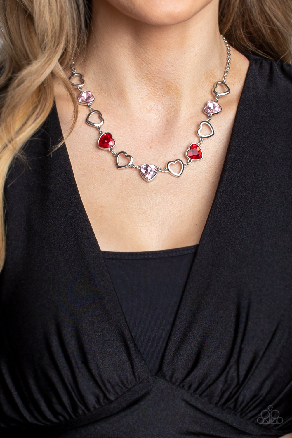 Contemporary Cupid Multi Necklace & Bracelet Set - Paparazzi Accessories