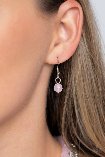 Boardwalk Babe Pink Necklace & Bracelet Set - Paparazzi Accessories