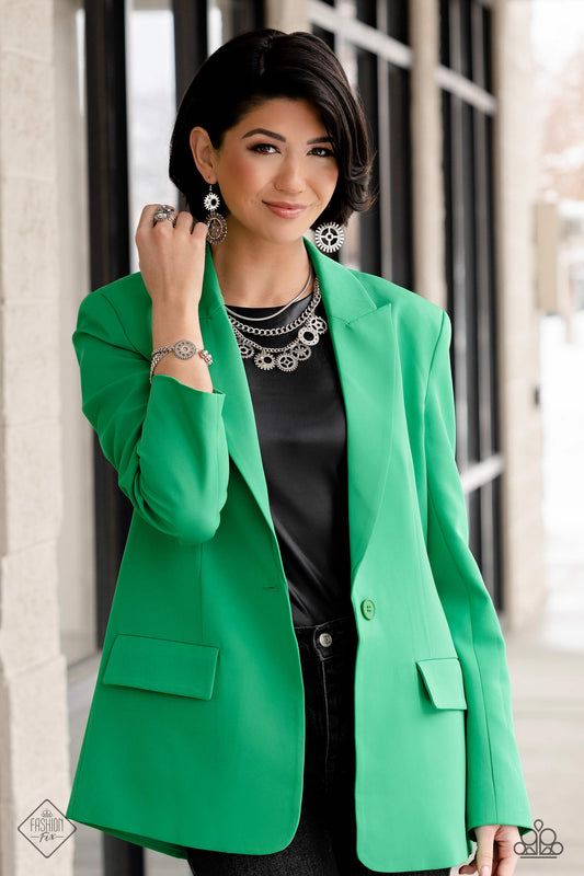 Magnificent Musings Silver Complete Trend Blend Fashion Fix Set (April 2023) - Paparazzi Accessories