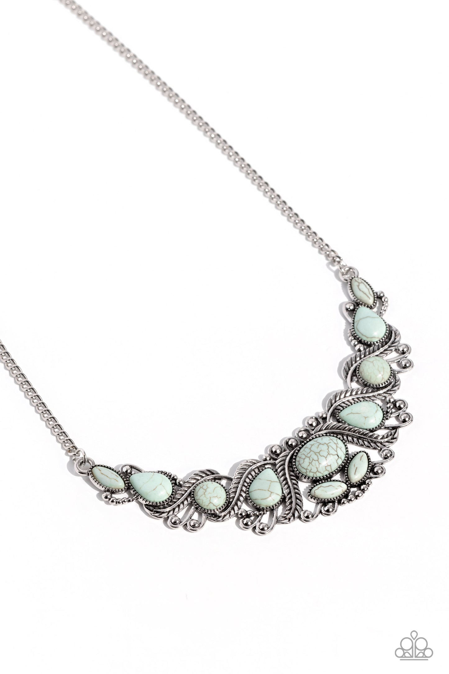 EYE Wish I May... Blue Necklace & Bracelet Set - Paparazzi Accessories