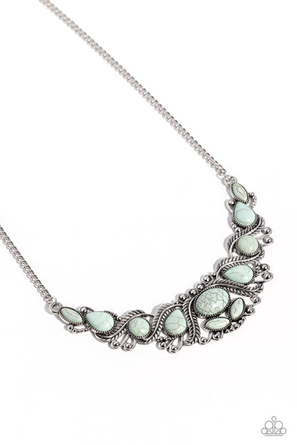 EYE Wish I May... Blue Necklace & Bracelet Set - Paparazzi Accessories
