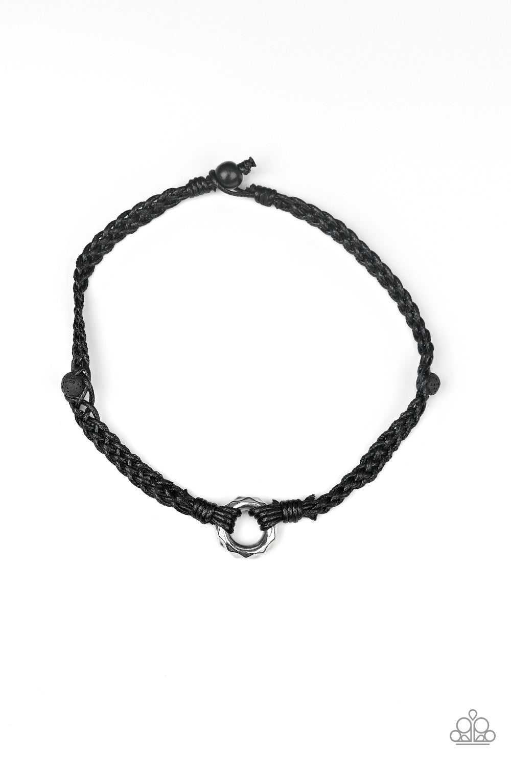 Basic Backpacker Black Urban Necklace - Paparazzi Accessories