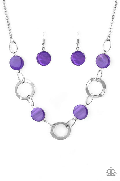 Bermuda Bliss Purple Necklace - Paparazzi Accessories