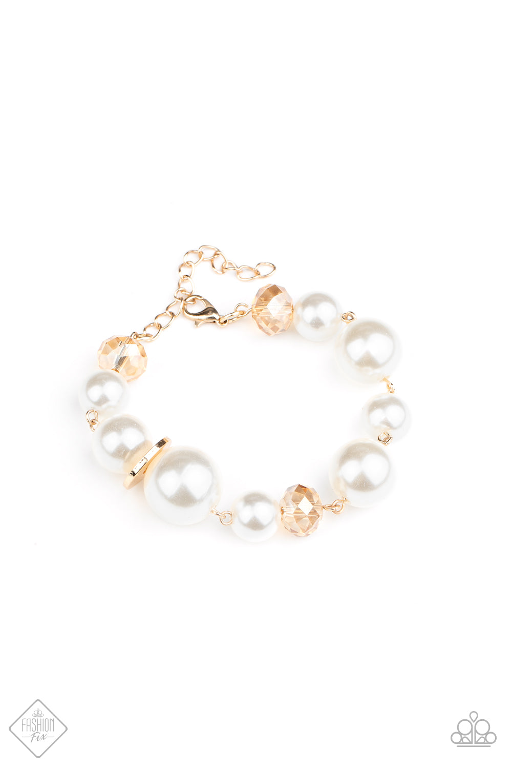 Glamour Gamble Gold Bracelet - Paparazzi Accessories