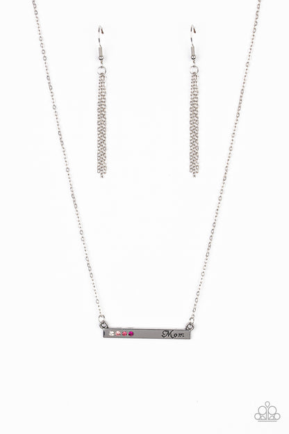 Moms Do It Better Pink Necklace - Paparazzi Accessories
