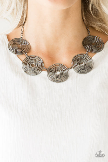 SOL-Mates Black Necklace - Paparazzi Accessories