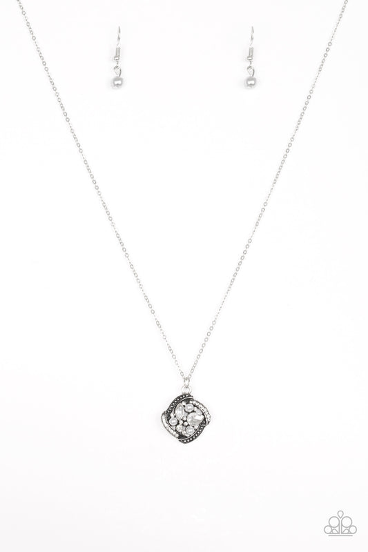 Speaking Of Timeless Silver Necklace - Paparazzi Accessories